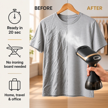 Rovemira™ Portable Garment Steamer